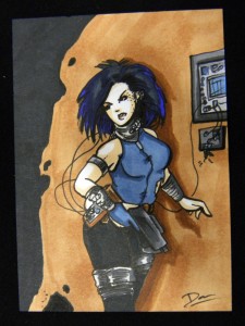 Sketch card: "Data Download" (2.5x3.5 card)